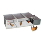 20.93ft² Large Wooden Chicken Coop Outdoor Hen House