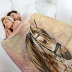 Horses Change Lives Throw Blanket