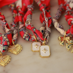 Rodeo Rose Scarf Necklace