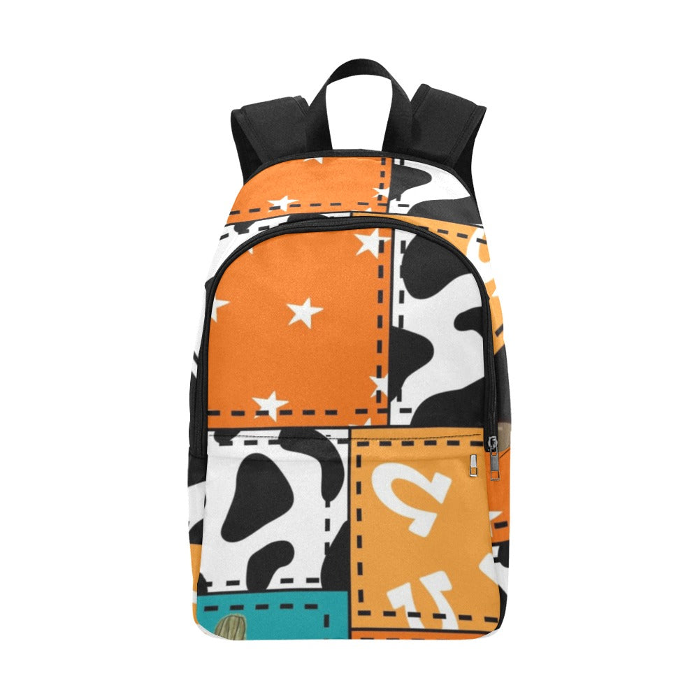 Baha Ranch Western Collage Backpack