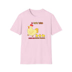 A Mom who loves her chicken nuggets Unisex Softstyle T-Shirt ChickenMomma  mother's day gift mom, aunt, grandma, wife