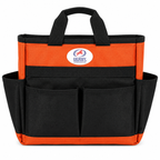 Derby Originals Nylon Horse & Dog Grooming Tote Bag with 6 Storage Pockets, Durable 600D Nylon Organizer, Dual Carry Handles for Barn, Trailer & Show Supplies
