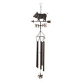 Weathervane Wind Chime - Iron Pig