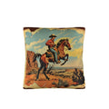 Baha Ranch Vintage Cowboy Pillow Case Made in America