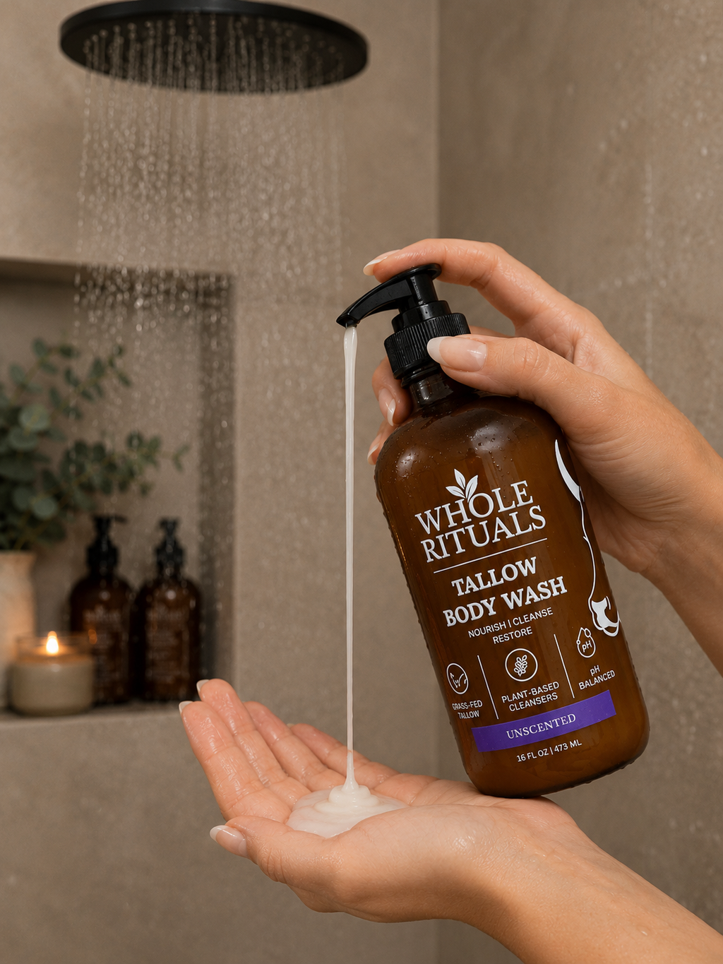 Tallow Body Wash - Unscented