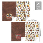 Baha Ranch Vintage Cowgirls Set of 4 Kitchen Dish Towels Made in America