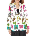 Baha Ranch The Last Roundup Western Rodeo Blazer in White