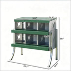 Outdoor Egg Laying Boxes, Metal Nesting Boxes, Chicken Nesting Boxes