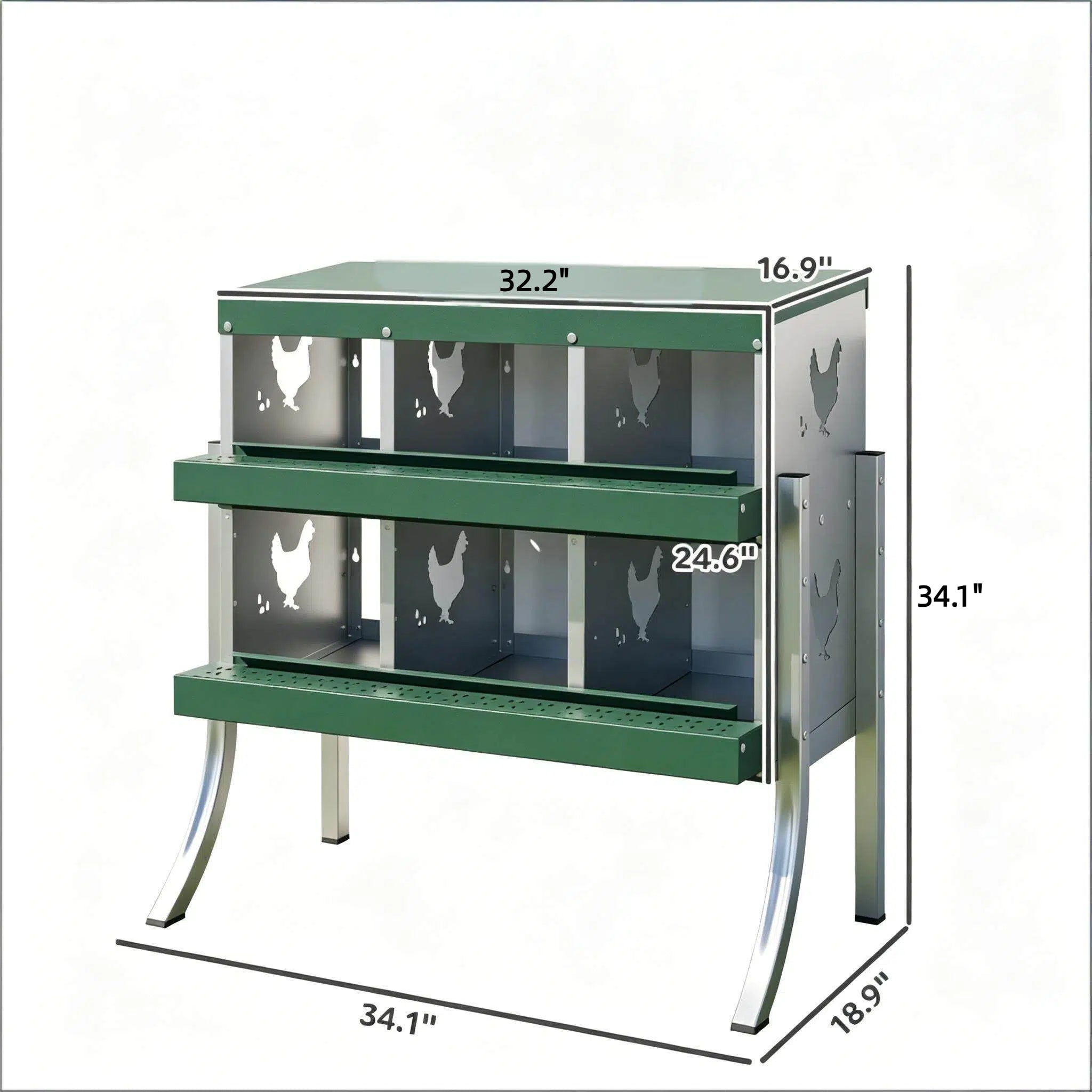 Outdoor Egg Laying Boxes, Metal Nesting Boxes, Chicken Nesting Boxes