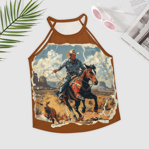Baha Ranch Ranching Western Tank Top