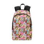 Baha Ranch Vintage Cowgirl Collage Backpack