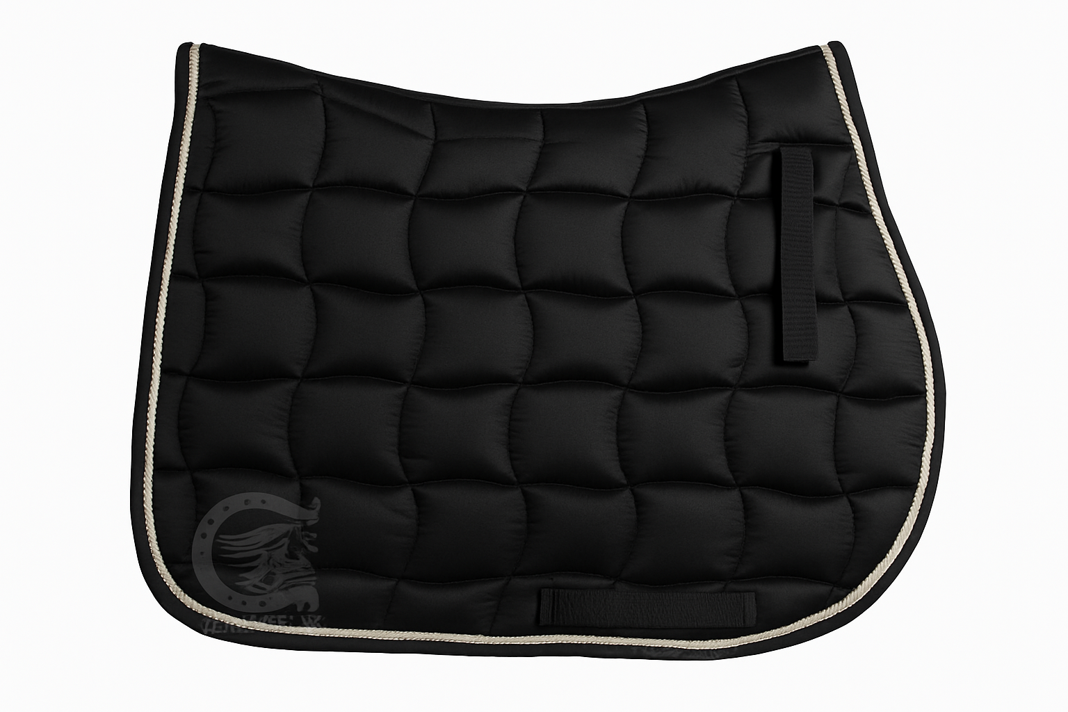 Jumping Horse Saddle Pad with Ear Bonnet and Blushing Boot / Bell Boot option