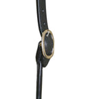 Derby Originals Rolled Leather Cattle Show Halter – Adjustable Fit with 48" Lead and 14" Chain, Small/Medium/Large – 1-Year Warranty