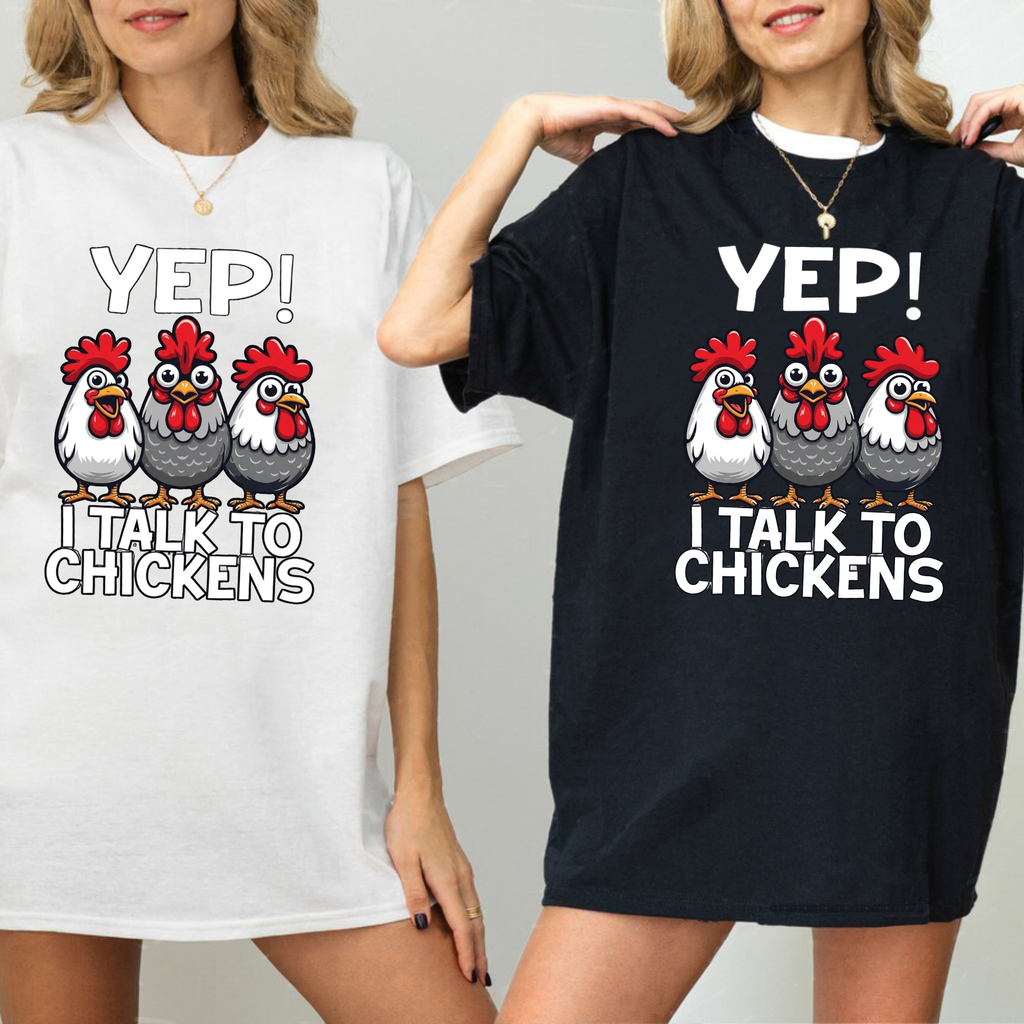 Chicken Lover T-Shirt – Premium Cotton Animal Enthusiast Graphic Tee