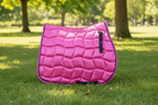 Jumping Horse Saddle Pad with Ear Bonnet and Blushing Boot / Bell Boot option