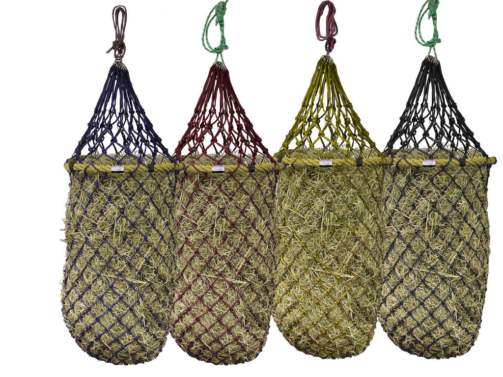 Derby Originals 56” Quik-Fil Slow Feed Hanging Hay Net for Horses