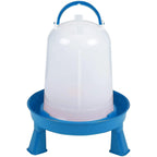 Double-Tuf Poultry Waterer with Legs for Chickens & Birds 3 Quart 2-Pack