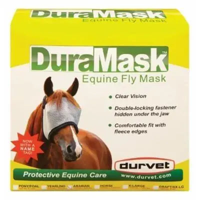 Duramask Horse Fly Mask Protective Equine Care Open Ears
