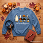 Just a Spooky Goose Sweatshirt, Funny Halloween Costumes Sweater