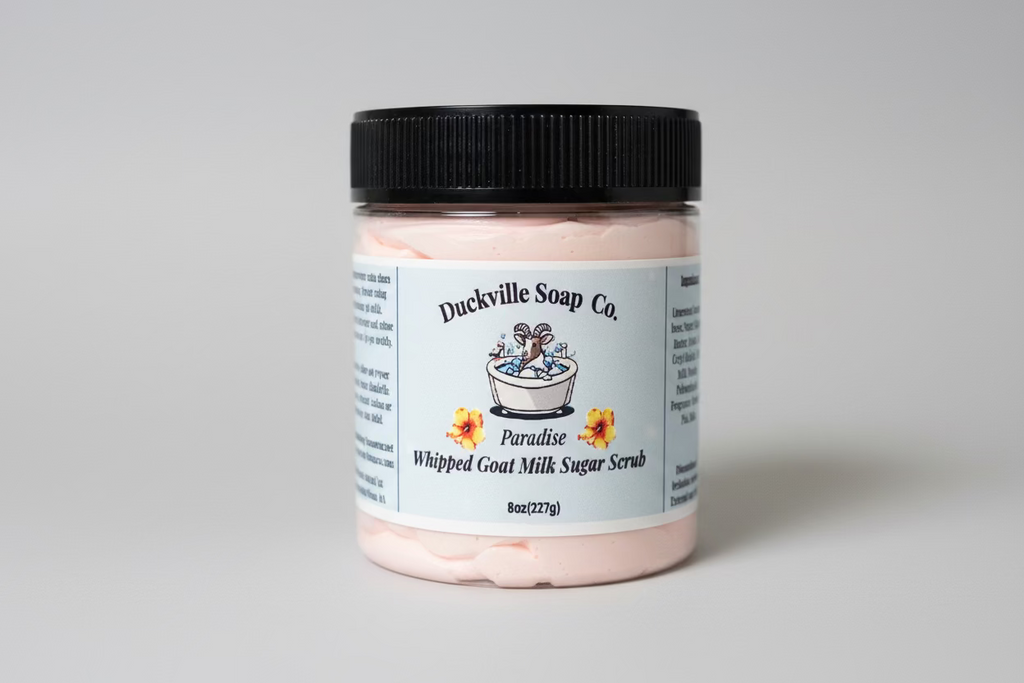 Whipped Goat Milk  Sugar Scrub