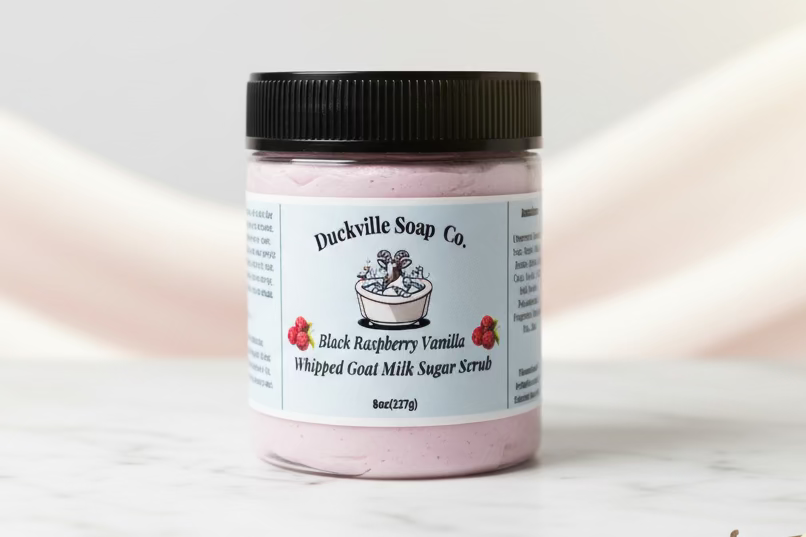 Whipped Goat Milk  Sugar Scrub