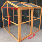 Wooden Chicken Coop with egg case house
