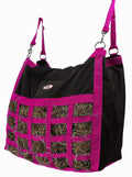 Scratchless Slow Feeder Hay Bag – 3.5" x 3" Square Openings – Easy or Moderate Feeding – 6-Month Warranty | Super Tough Bottom