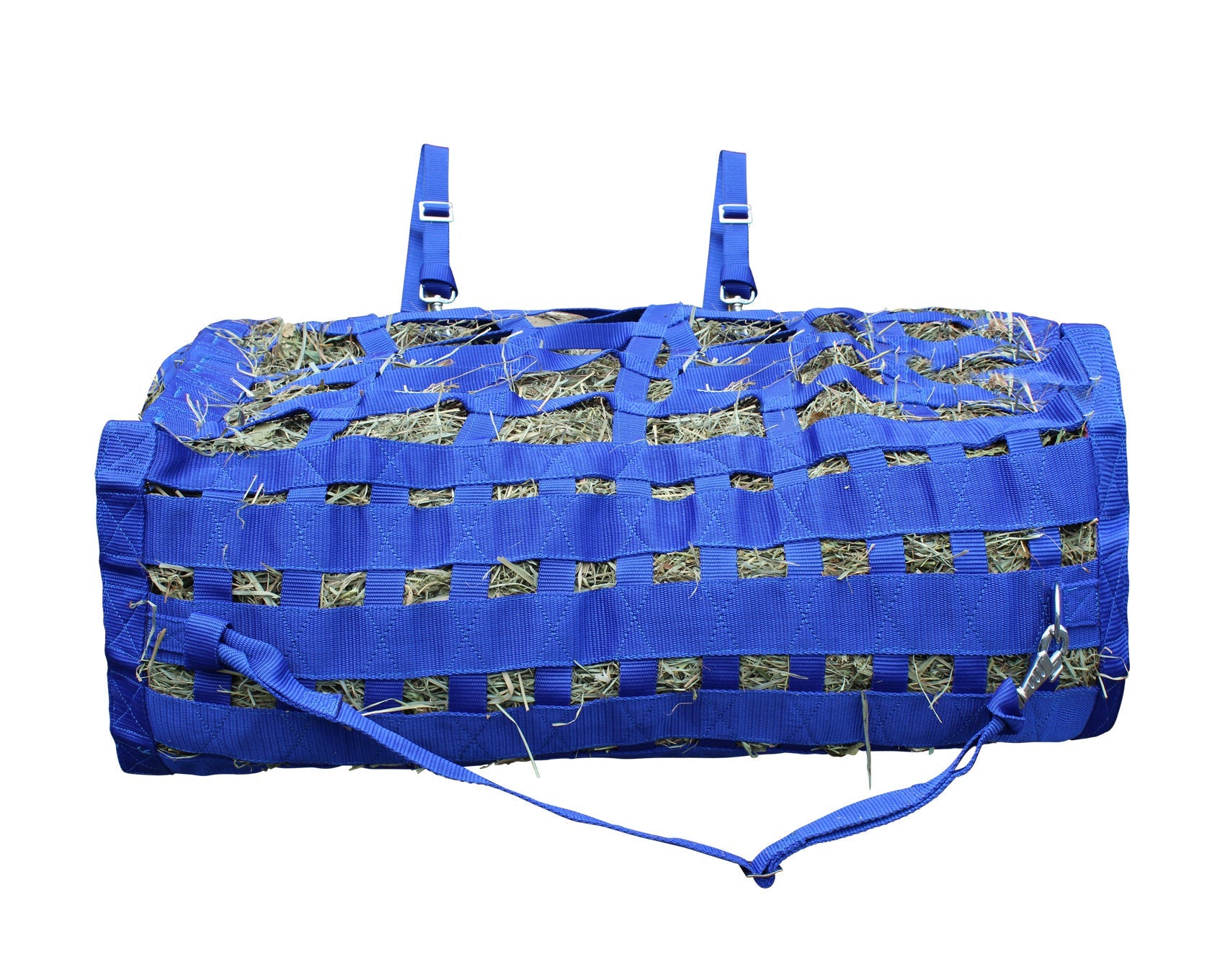Superior Large 4-Sided Slow Feeder Horse Hay Bag – 1.75" x 3.5" Horse Mouth Openings – Balanced Feeding | Patented Design – 1-Year Warranty