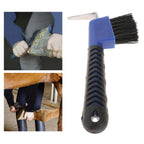Horse Grooming Hoof Pick and A Brush