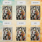 Painted Horse, Graffiti Wall Art, Colorful Horse Art, Whimsical Art, Boho Art, Southwest Wall Art, Canvas Print, Gift Idea