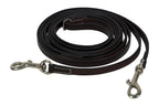 Huntley Equestrian Sedgwick Leather Draw Reins With Snap Ends