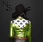 Smokin' Spades Western Pearl Snap Rodeo Shirt