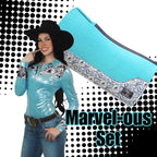 Marvel-ous Metallic Pearl Snap Rodeo Shirt