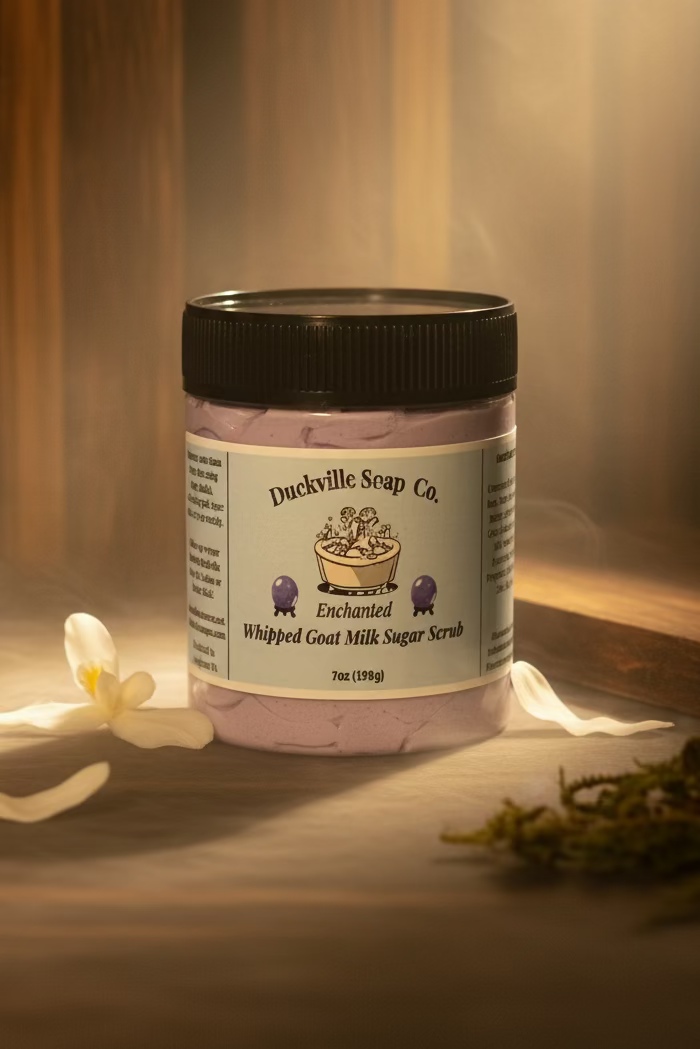 Whipped Goat Milk  Sugar Scrub