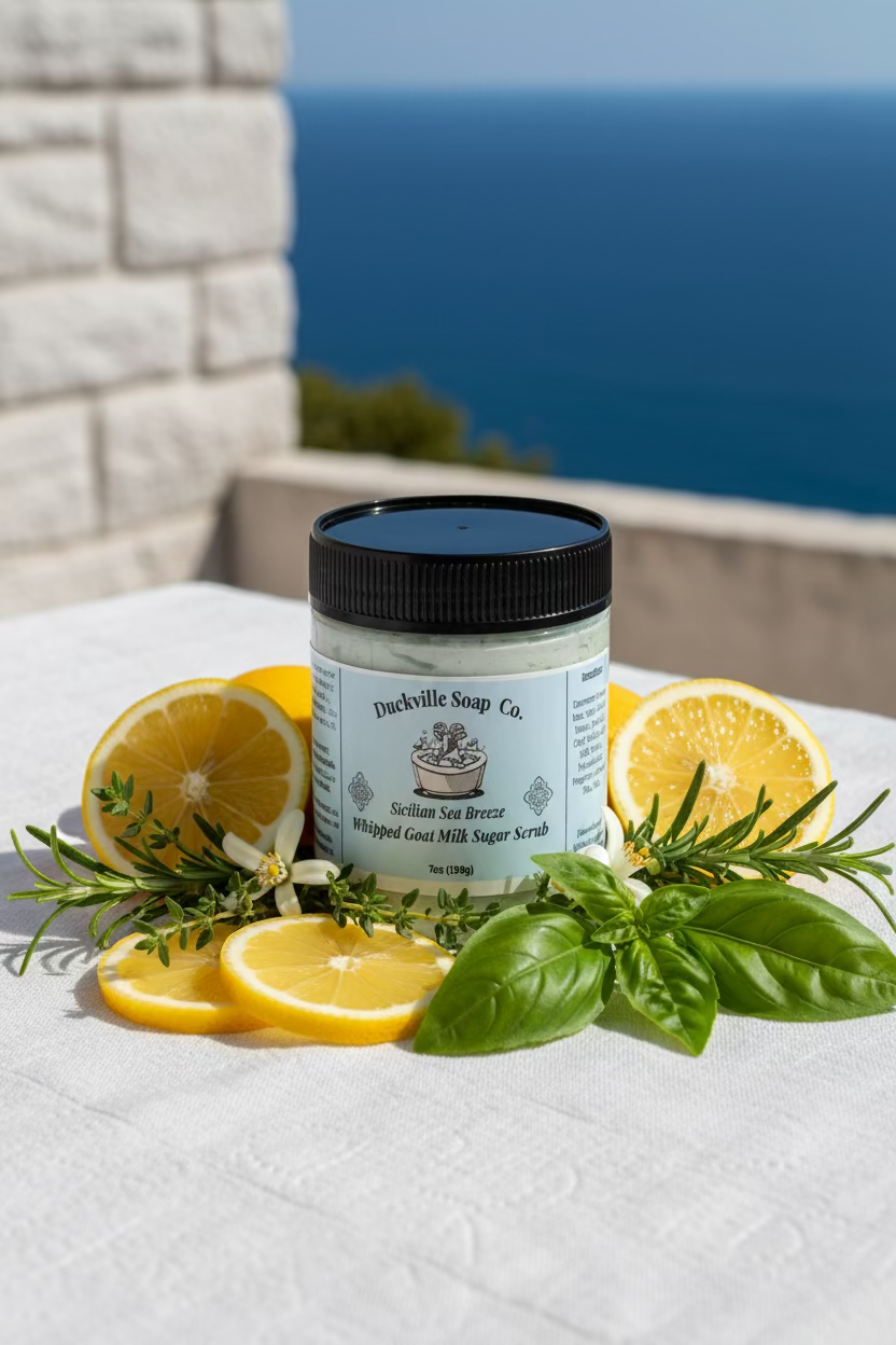 Whipped Goat Milk  Sugar Scrub