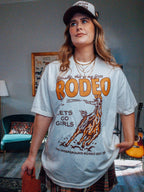 Underground Original Design: This Is My First Rodeo Boxy Cotton TShirt