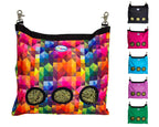 CuteNfuzzy 3-Opening Hay Bag for Rabbits, Guinea Pigs & Chinchillas – Large 15" x 15" x 5"