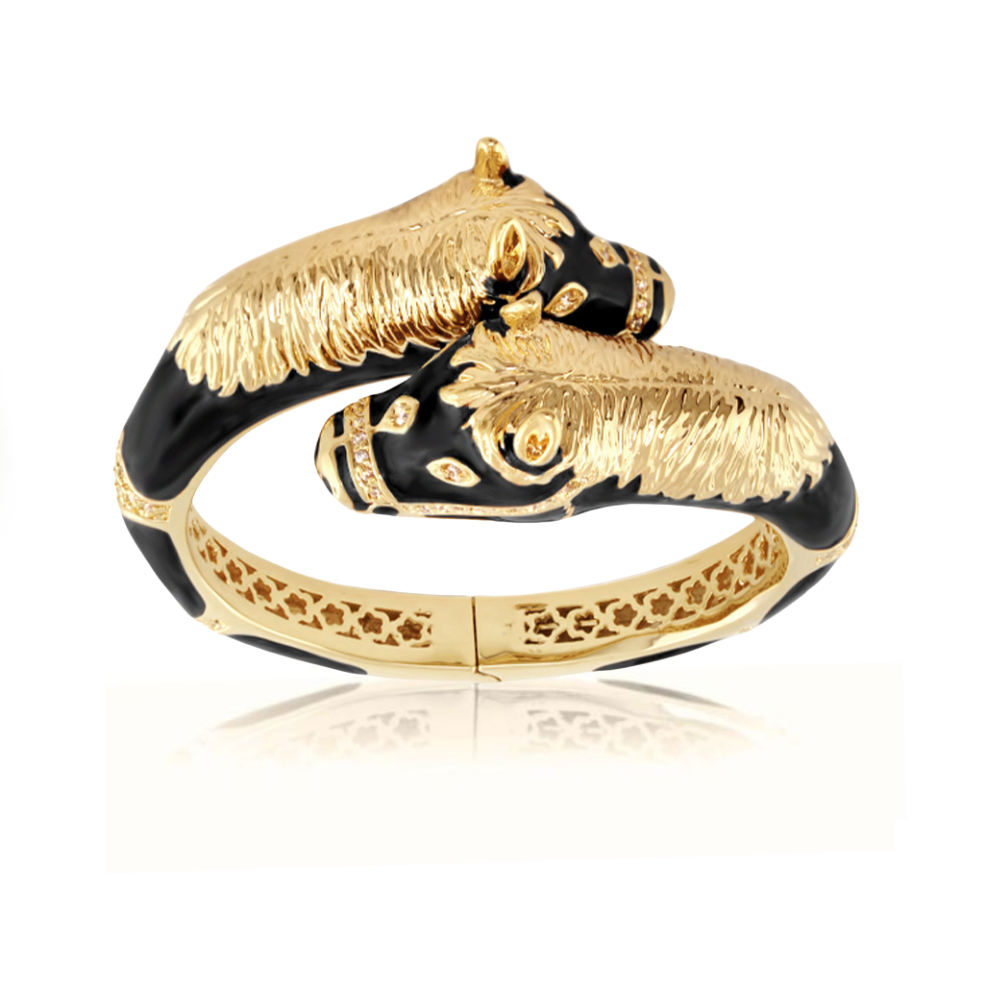 Equestrian Horse Bangle