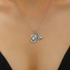 Western Denim Female Style Retro Boots Jewelry Set
