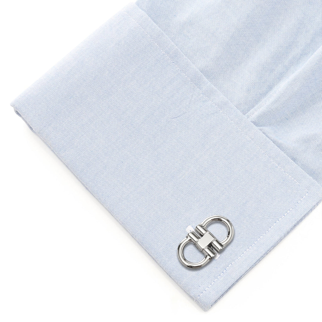 Horse Bit Stainless Steel Cufflinks