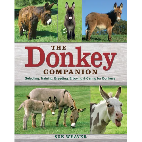 The Donkey Companion: Selecting, Training, Breeding, Enjoying & Caring for Donkeys - Paperback