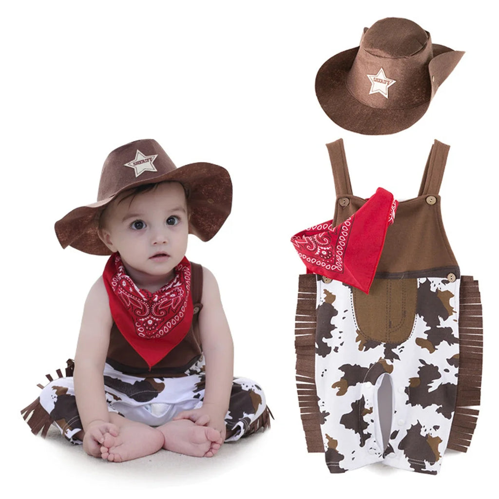 Toddler Cowboy Costume for Boys – Western Halloween Outfit