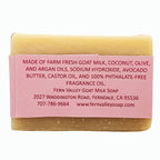 Handmade Goat Milk Shampoo Bar |  Argan Oil & Avocado Butter | Flirty Floral Scent