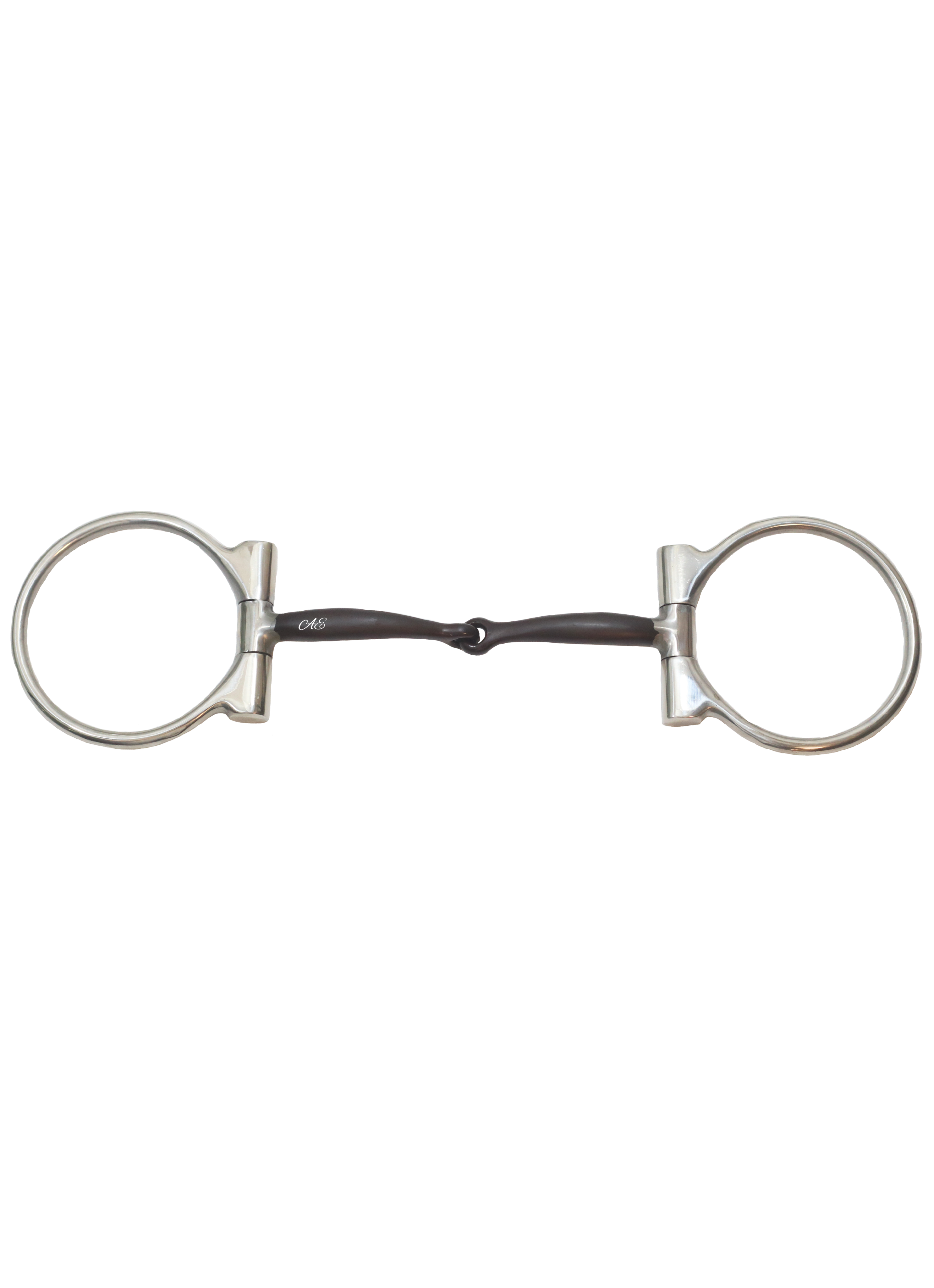 "Signature" Smooth Sweet Iron Dee Snaffle Bit w/Copper Inlay