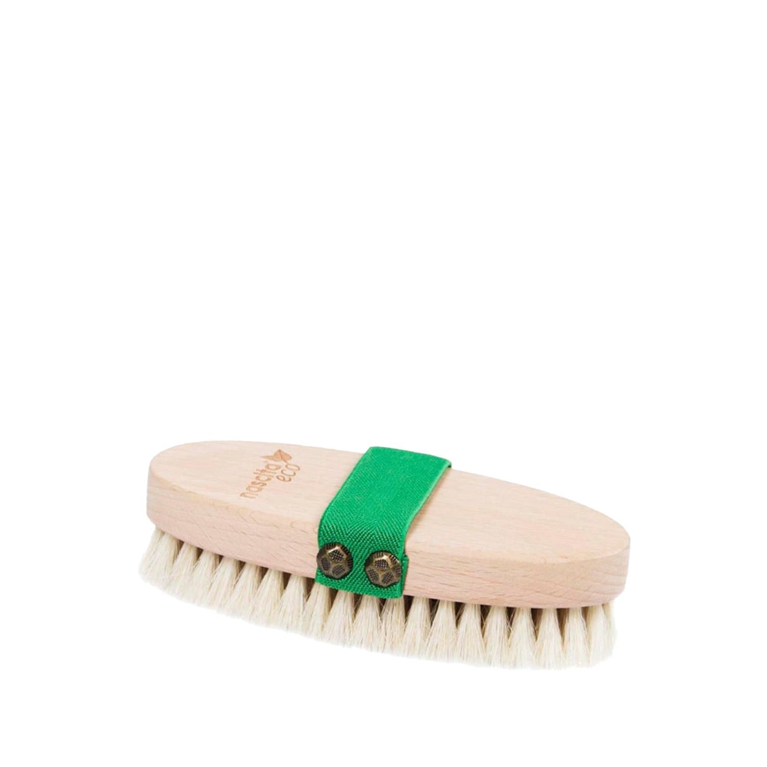 Nascita Green Horse Grooming Brush - Effective Horse Care Tool for Equestrian Enthusiasts