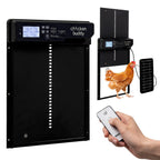 Solar Powered Automatic Chicken Coop Door with Remote Control