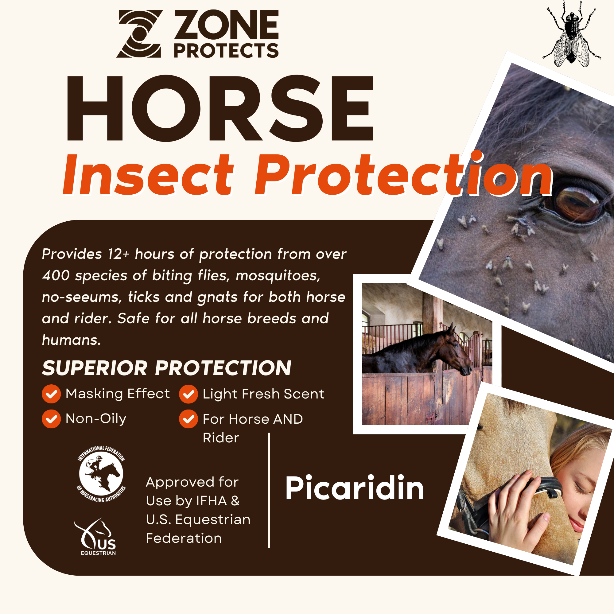 Horse & Rider Fly/Insect Repellent Mistosol + Refill Combo