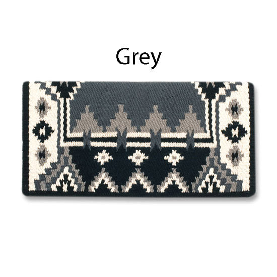 1465-2 Enchanted Pines 38X34 NEW ZEALAND WOOL SADDLE BLANKET