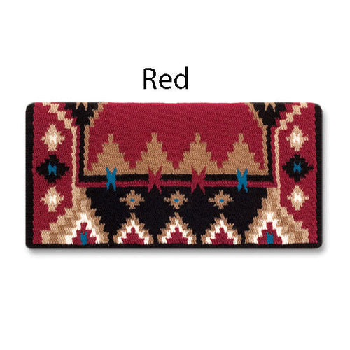 1465-2 Enchanted Pines 38X34 NEW ZEALAND WOOL SADDLE BLANKET