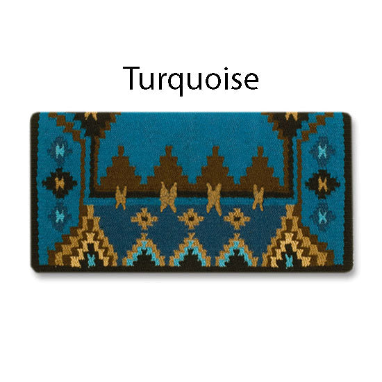 1465-2 Enchanted Pines 38X34 NEW ZEALAND WOOL SADDLE BLANKET